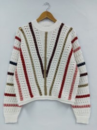 multi media cardigan